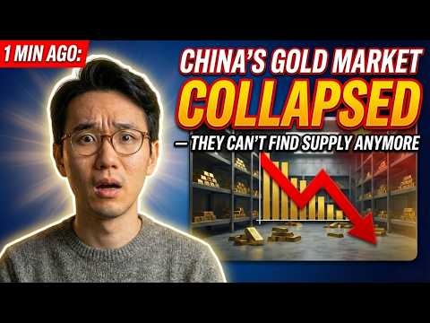 1 MIN AGO: China's Gold Market COLLAPSED - They Can't Find Supply Anymore (What Are They HIDING?)