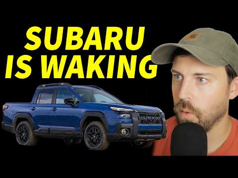 Subaru is WAKING UP // Massive growth expected from...a TRUCK?!