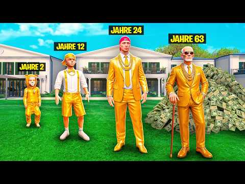99 JAHRE als MILLIARDÄR überleben in GTA 5!