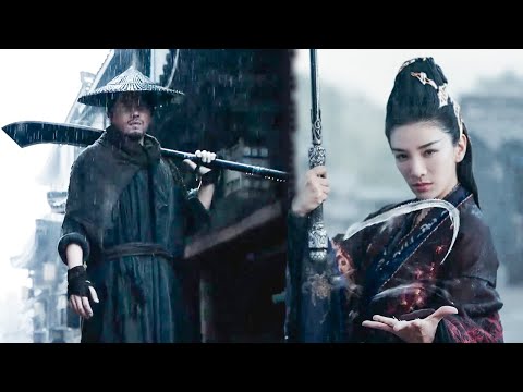 Sword bandit blocked a frail woman—one slash, throat cut, instant death.