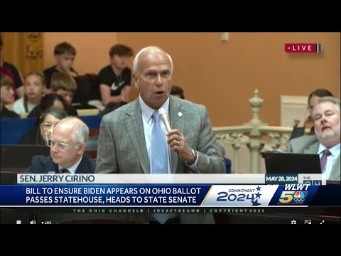 Bill to ensure Biden appears on Ohio ballot passes Statehouse, heads to state Senate