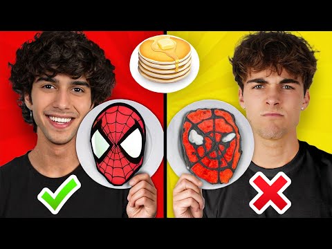 PANCAKE ART CHALLENGE vs. Shady