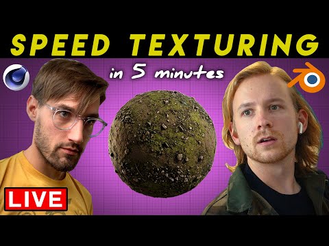 Speed Texturing with Peter France