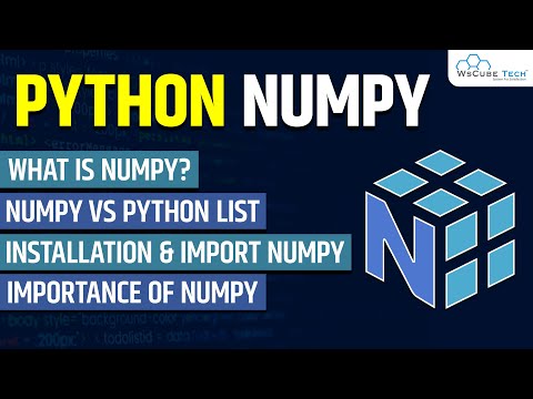 NumPy Python - What is NumPy in Python | Numpy Python tutorial in Hindi