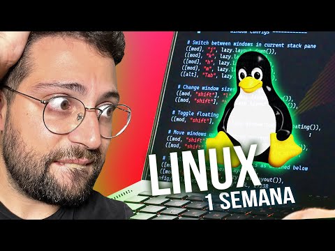 ¡Usando SOLO LINUX por UNA SEMANA! (la manera MÁS DIFICIL)