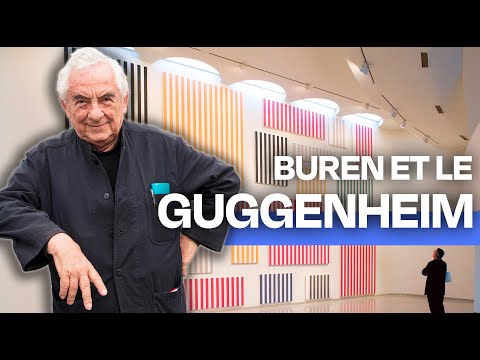 Daniel Buren au musée Guggenheim : 35 ans de création artistique ⎮ Documentaire art et culture - ADN