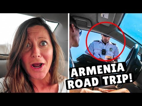 2 DAYS IN ARMENIA | What Else Will Go Wrong? Police Ticket & Closed Roads