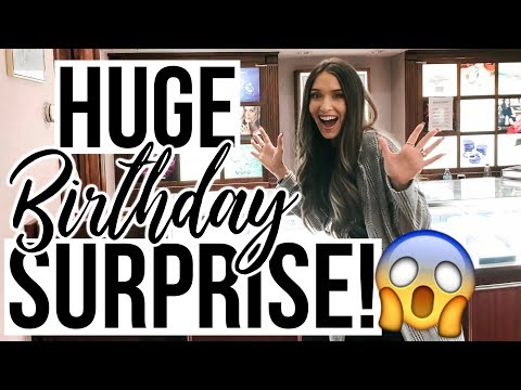 HUGE BIRTHDAY SURPRISE! (What I Got For My Birthday VLOG)