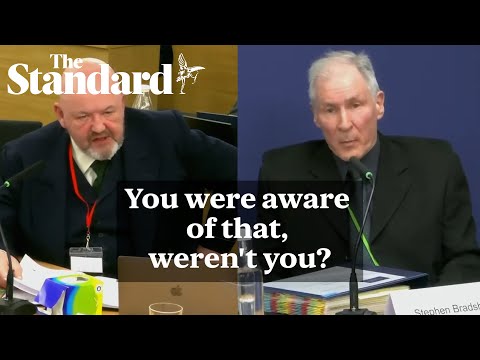 'Anything to say to her?' Post Office investigator Stephen Bradshaw challenged over Horizon scandal