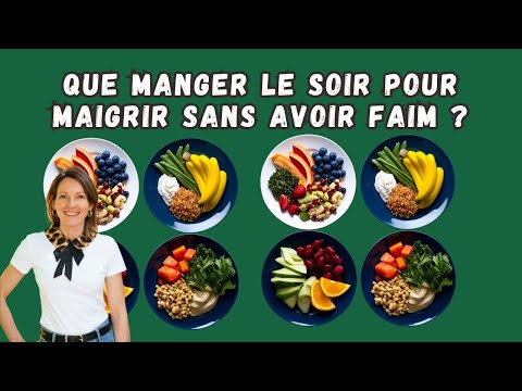 Le meilleur diner pour perdre du poids sans avoir faim