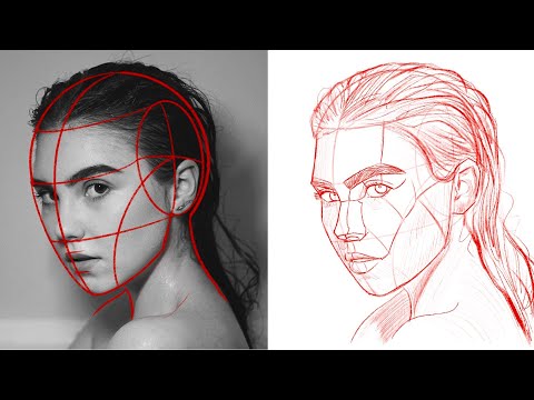 Masterfully Draw a Beautiful Girl | Simple Portrait Guide for Beginners