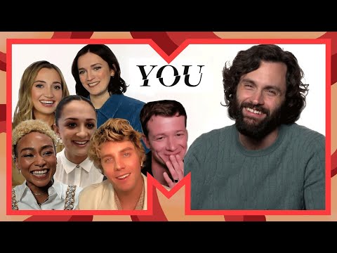 Penn Badgley & YOU Cast Play A Chaotic Game of MTV Yearbook | MTV Movies