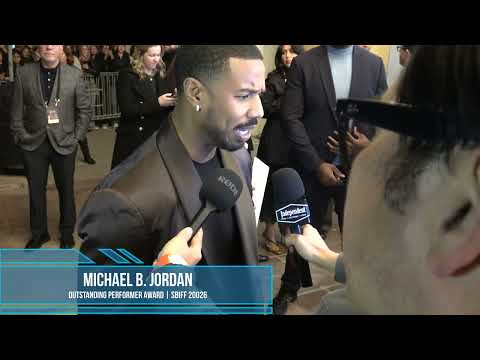 Michael B. Jordan Carpet Interview at SBIFF 2026