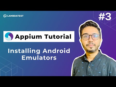How To Install Android Emulators 📲| Appium Testing Tutorial | Part 3