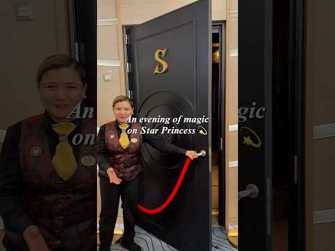 An evening of magic on Star Princess! #cruise #shorts