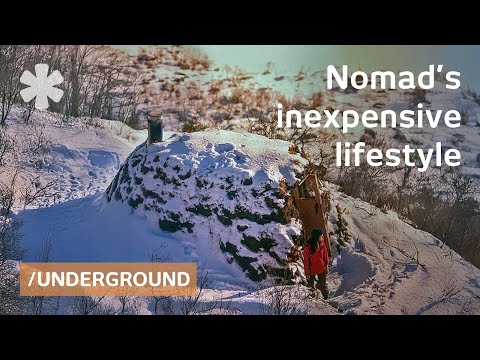 She built underground cabin in remote Arctic for $200 as cozy Stealth Home