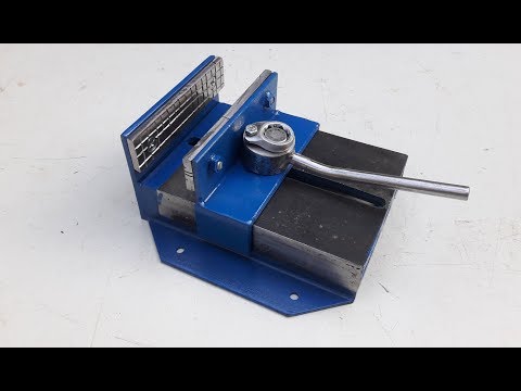Homemade A Vise with quick clamping function