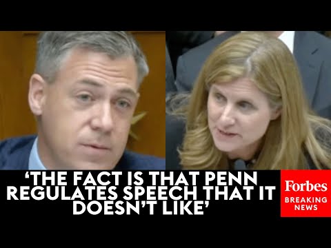 'You Create A Safe Haven For This Type Of Antisemitic Behavior': Jim Banks Blasts UPenn's Presiden