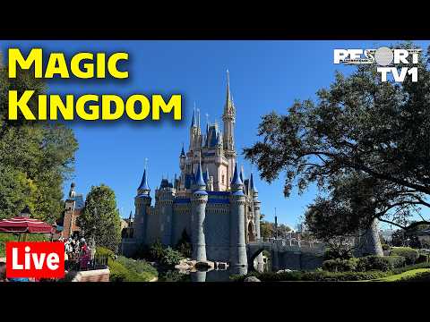 🔴Live: Saturday Morning at Magic Kingdom - Walt Disney World Live Stream- 2-7-26