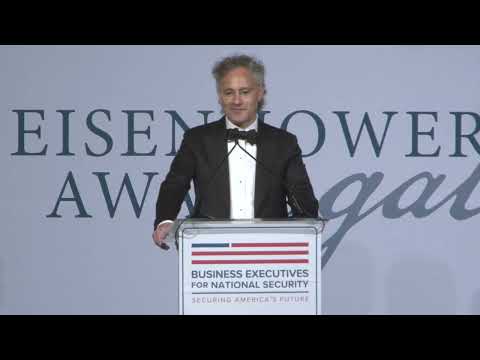Alex Karp Accepts Business Executive of the Year | Business Executives for National Security