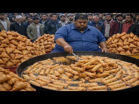 Samosa Making Street Food Videos Pakistan | Viral Street Food Videos | Karachi Street Food