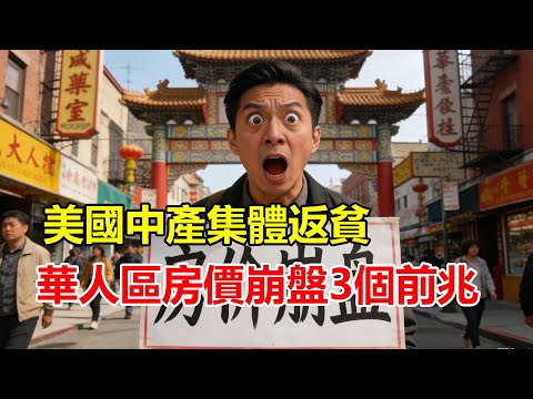 美國中產階級正在集體返貧？華人區房價崩盤的「3 個前兆」已出現！別再死守這類房產了，聰明錢已經撤離到「這裡」！#美國中產階級 #返貧 #華人區房價崩盤 #投資 #房地產 #經濟危機 #趨勢分析