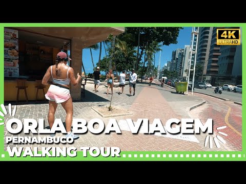 Calçadão de Boa Viagem: Conheça Recife Caminhando