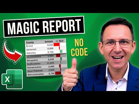 Watch Your Excel Report Auto-Format & Resize Itself Like Magic