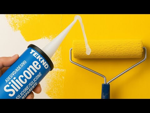 Millions don't know this trick! Add silicone to the paint and be amazed.