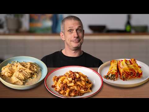 3 Great Pasta Sauces For 3 Shapes Of Pasta