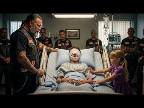 Little Boy Lost His Sight Rescuing Biker's Daughter from Fire Attack - What Hells Angels Did Next..