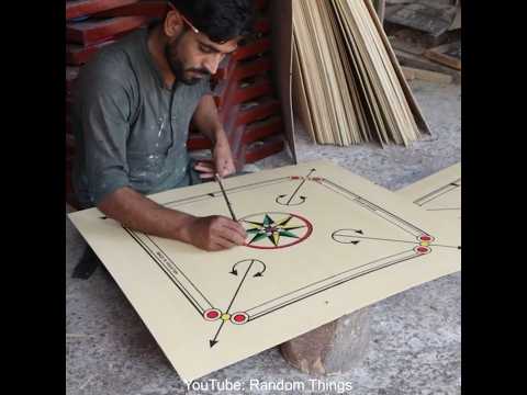 Process of Making Beautiful Wooden Carrom Board