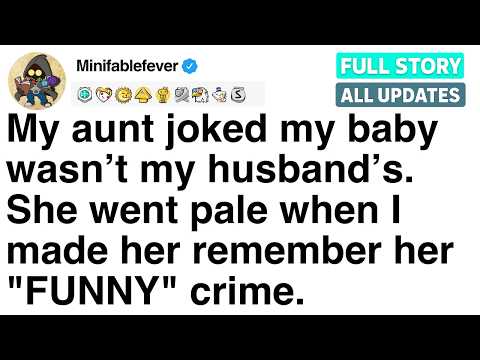 My aunt joked my baby wasn’t my husband’s. She went pale when I made her remember. [FULL STORY]