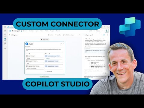 Add an API to your Copilot Studio Agent via Custom Connector | Ticketmaster Event Agent