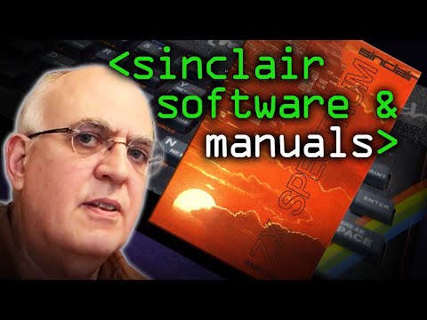 Sinclair Software & Manuals - Computerphile