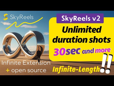 30-Second Shots with AI? Meet SkyReels V2 – The First Open-Source Cinematic Video Generator