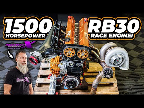 1500HP RB30 Race Engine Build | Full Start to Finish with Mazworx