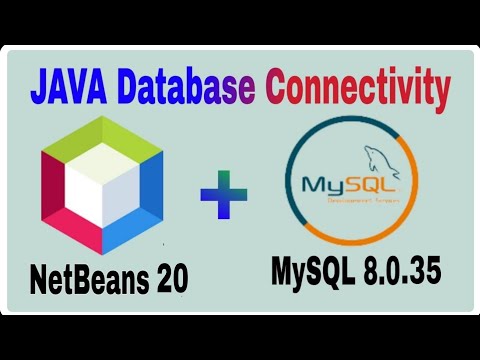 How to connect MySql Database 8.0.35 & Java NetBeans IDE 20 Using Connector-j Driver || JDBC in java