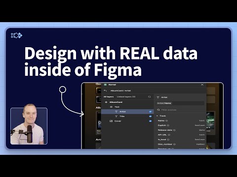 How to design with REAL data in Figma