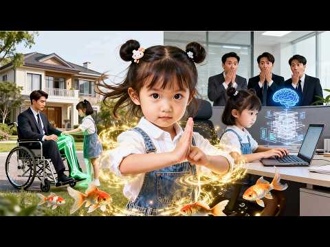 在墳場撿回的髒兮兮女娃，竟然是隱藏的天降錦鯉！她出手病癒、指路爆富！展現超能力後，四大霸總相繼爭寵！ #短劇#萌寶#錦鯉#太奶奶#霸總