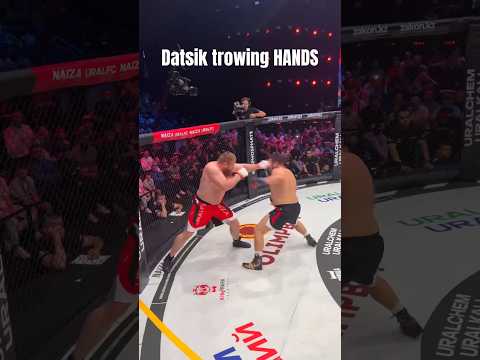 Vyacheslav Datsik throws hands with Kazakh heavyweight