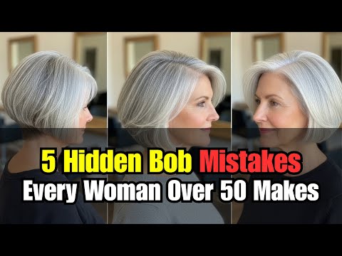5 Bob Haircut Mistakes That Make You Look Older (And How to Fix Them)