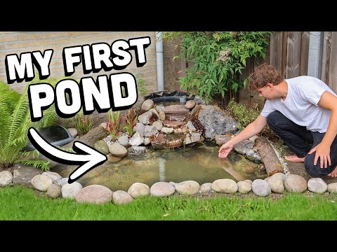 Creating a Naturalistic Pond  With a Waterfall | Step-by-Step