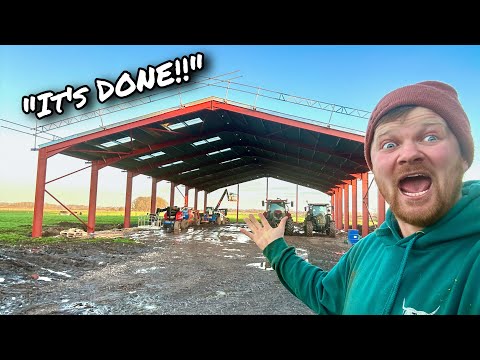 IT'S DONE IN RAPID TIME!!!... WE HAVE A ROOF!!