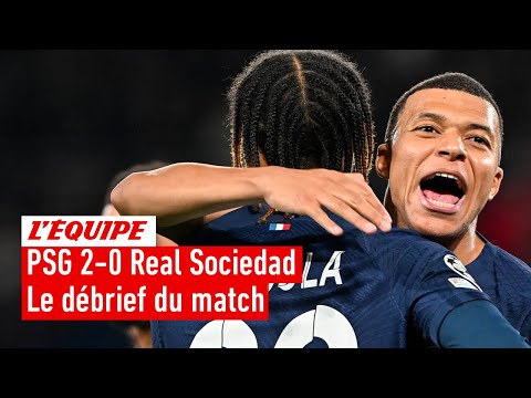 PSG 2-0 Real Sociedad : Le débrief du match aller dans L'Équipe du Soir