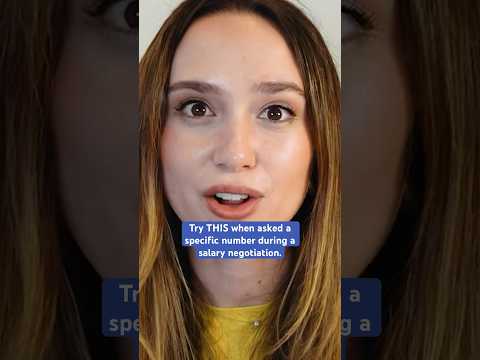 How to Respond When Asked Your Salary Expectations | #Indeed #SalaryNegotiation #Shorts