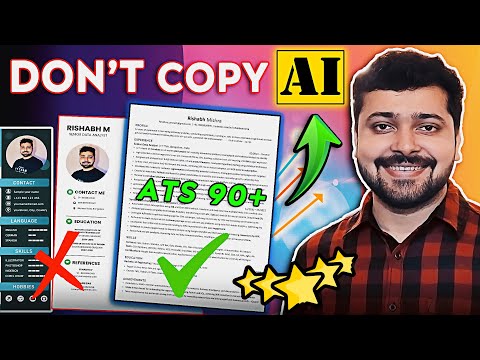 Best RESUME to Get JOB - Complete Guide & ATS Resume Format 🔥