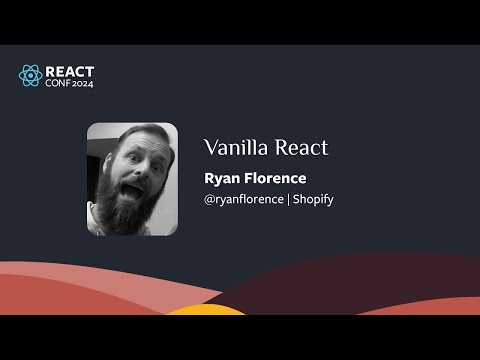 Vanilla React | Ryan Florence