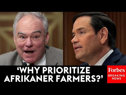 Tim Kaine Asks Marco Rubio If He Thinks Afrikaner Farmers Are The Most Persecuted Group In The World