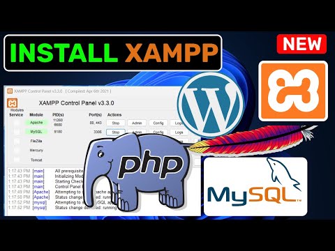 How to Install XAMPP Server 8.2.4 on Windows 10 or  Windows 11 | Run PHP Code on Localhost. #xampp